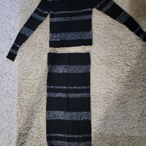 Fall skirt/sweater set